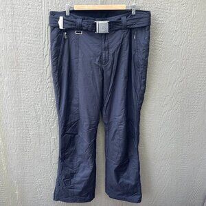 Bogner Womens Size 10 US (40 EU) Insulated Ski Pants Snow Bootcut‎ Black Belted